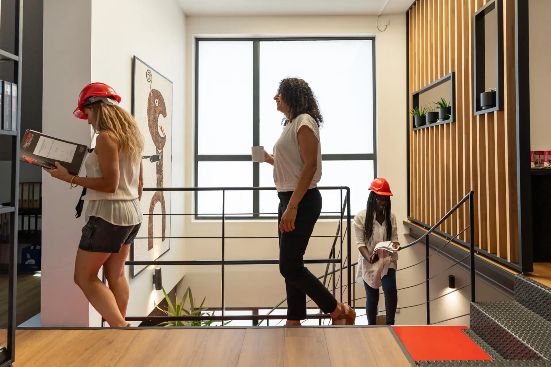 L'atelier d'architecture Nicoletti au travail — vue 4 sur 7