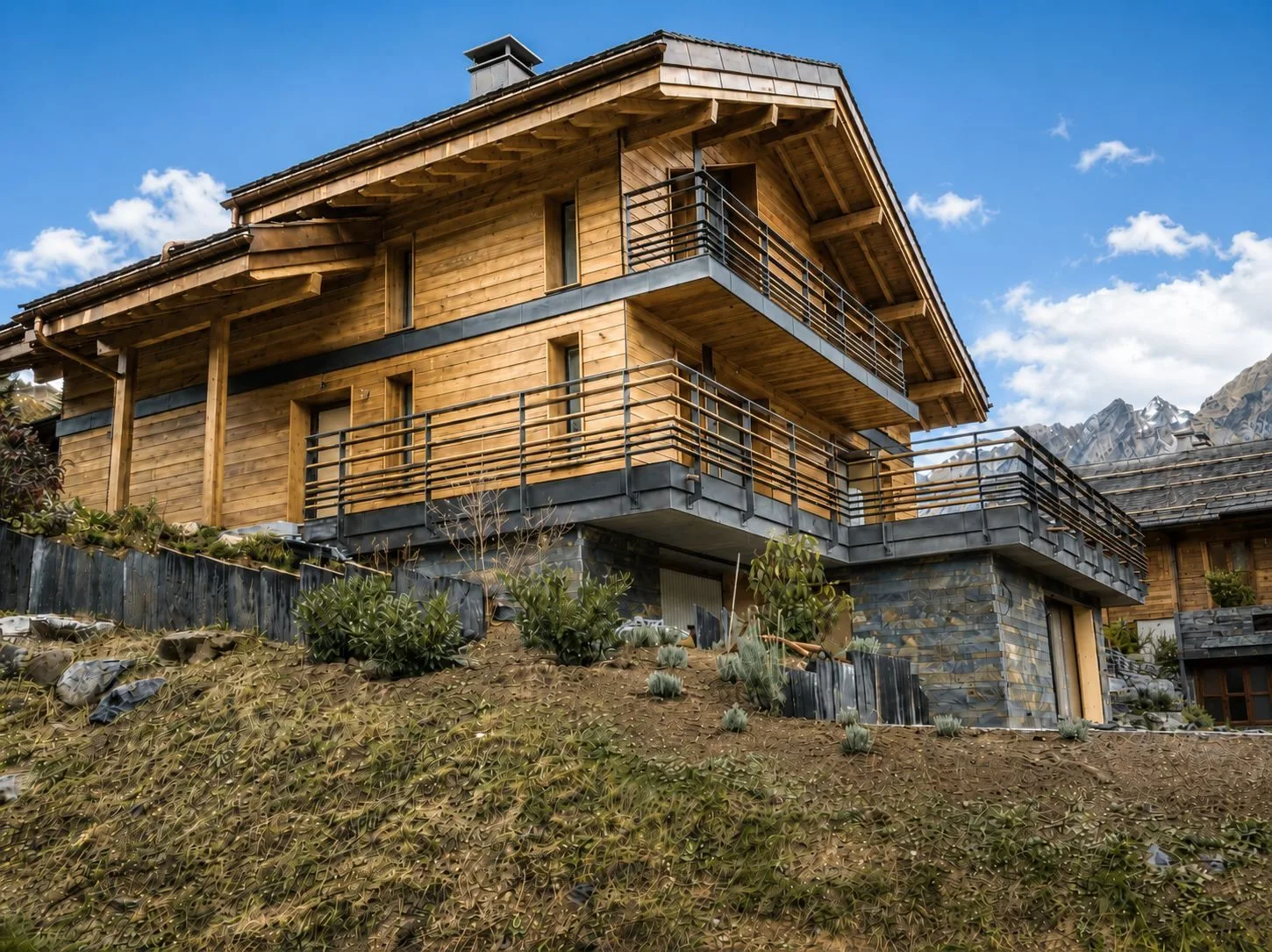 Chalet, vue 1 — Demeure de la douceur