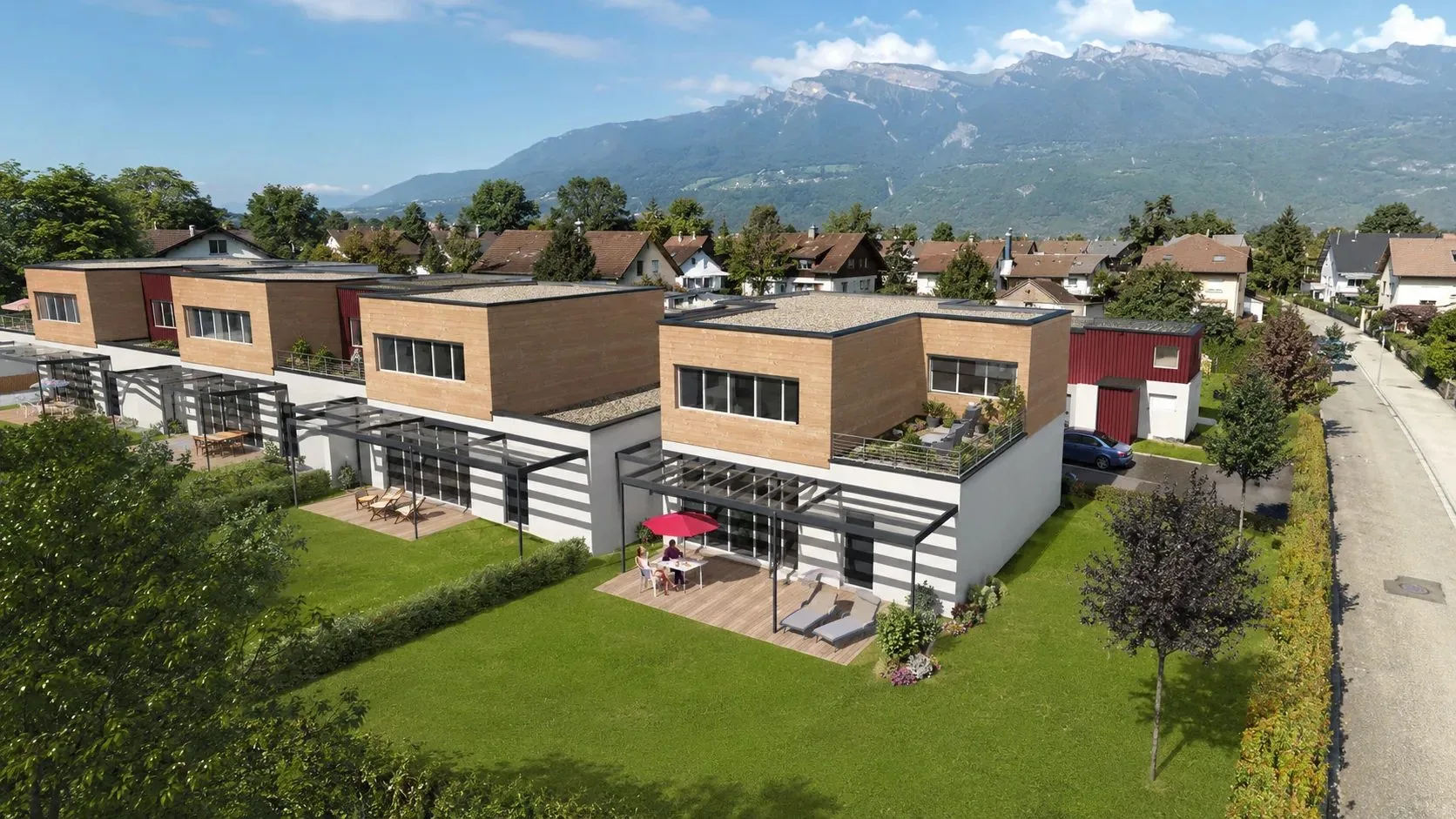 Maisons groupées, vue 1 — La Ravoire
