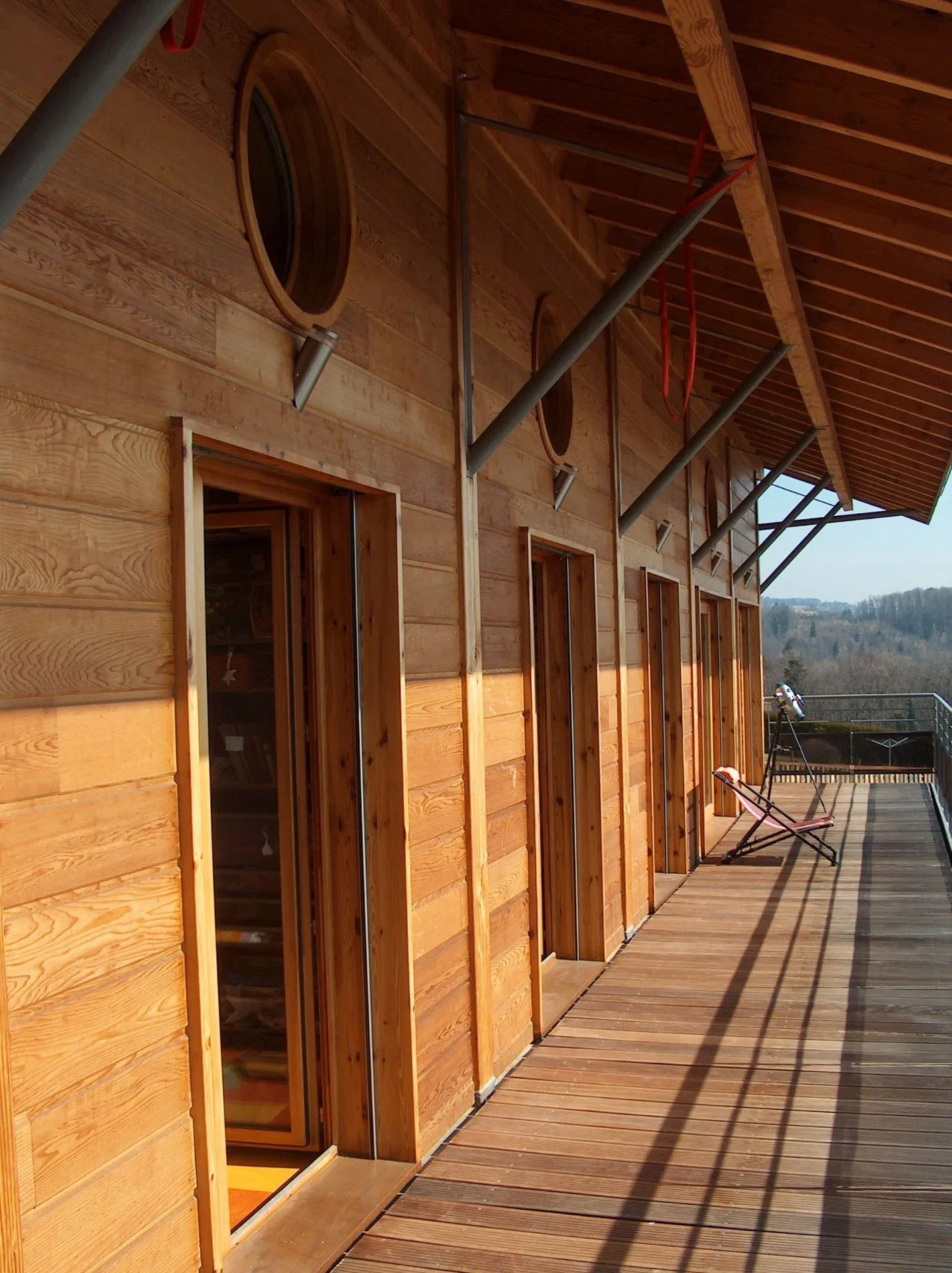 Maison à ossature bois, vue 1 — Rêve de Rosée