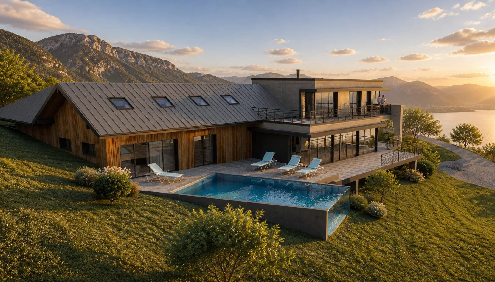 Maison individuelle à Saint-Jorioz, vue 1 — Imaginaire Illimité