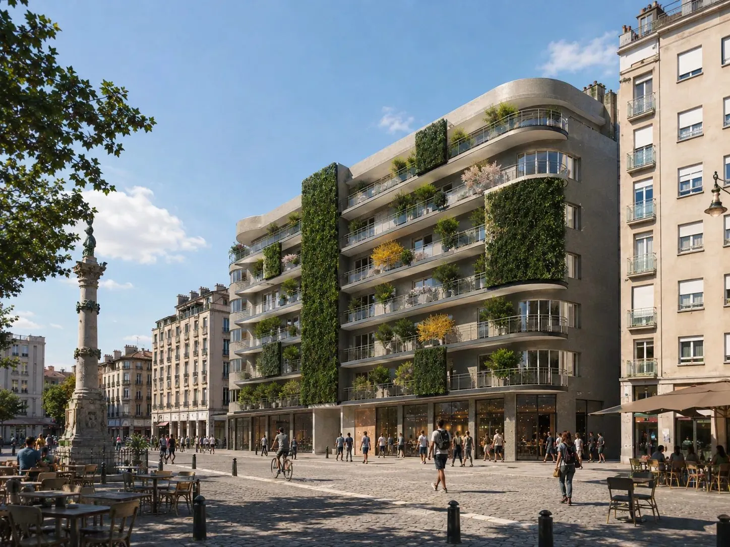 Collectif de standing, vue 2 — Decoux et de Caresses