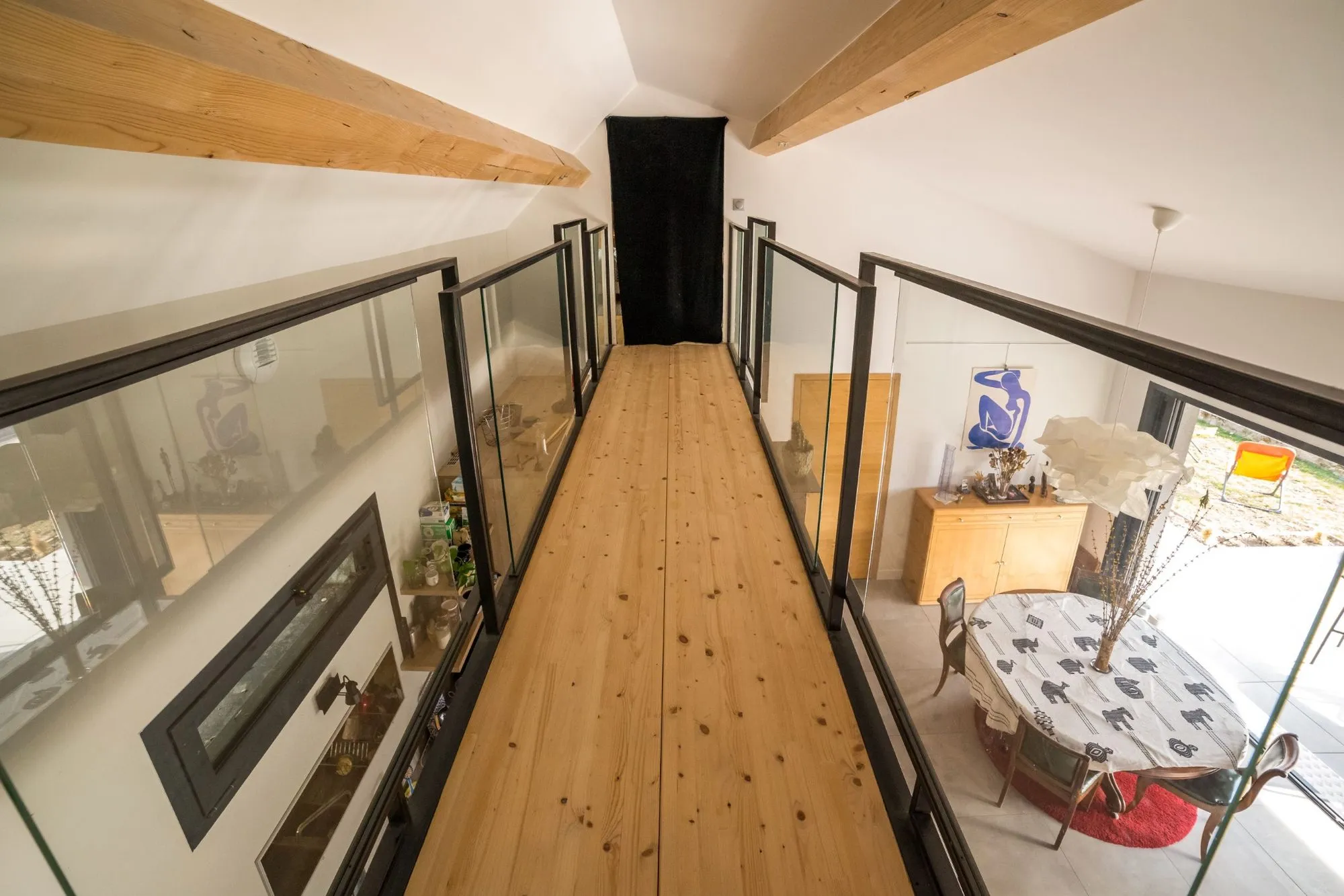 Rénovation d'un atelier, vue 3 — Vue sur la Vallée