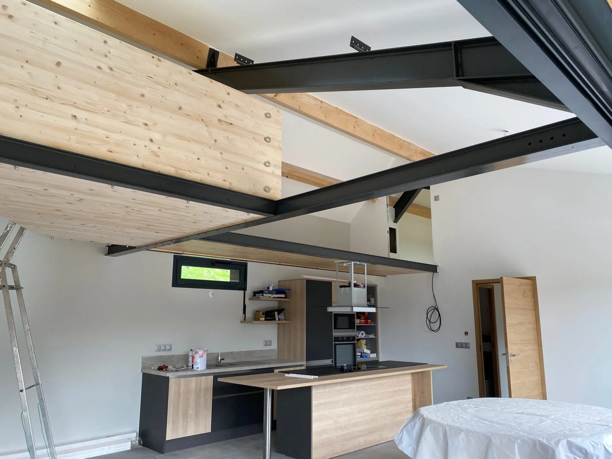 Rénovation d'un atelier, vue 7 — Vue sur la Vallée