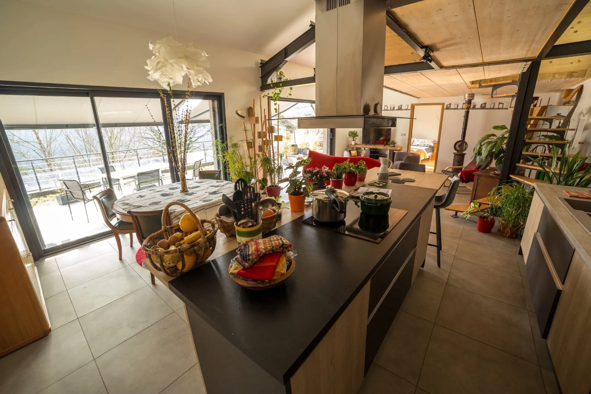 Rénovation d'un atelier, vue 9 — Vue sur la Vallée