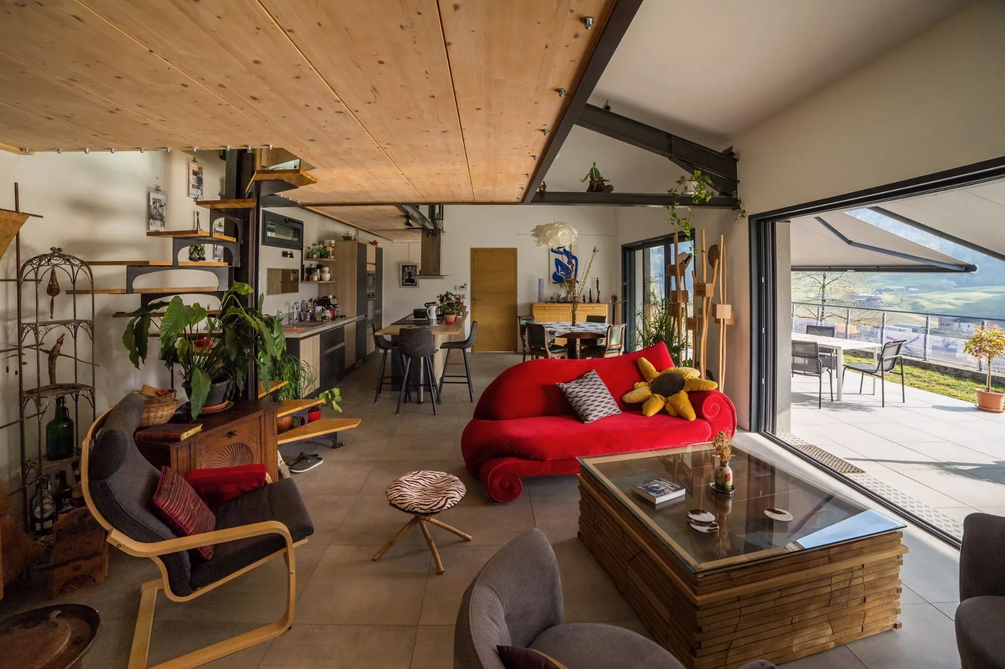 Rénovation d'un atelier, vue 11 — Vue sur la Vallée