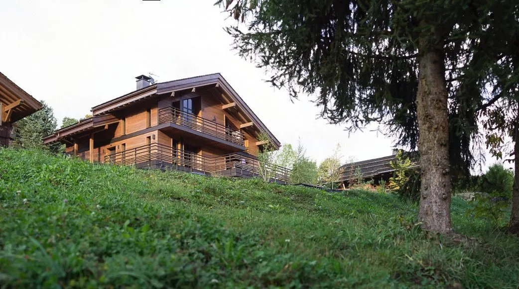 Chalet, vue 2 — Demeure de la douceur