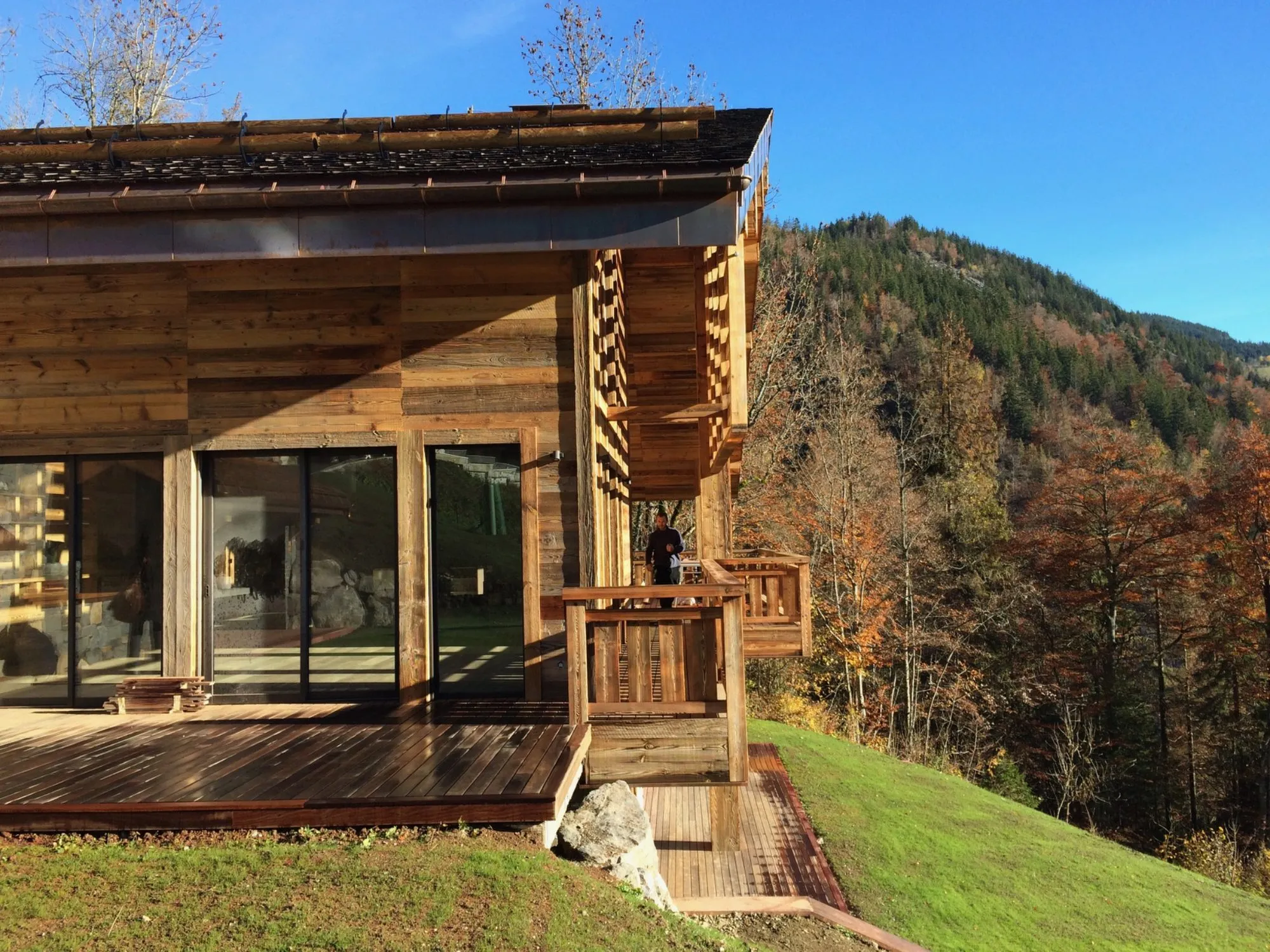 Chalet bois neuf, vue 6 — Là-haut sur la montagne