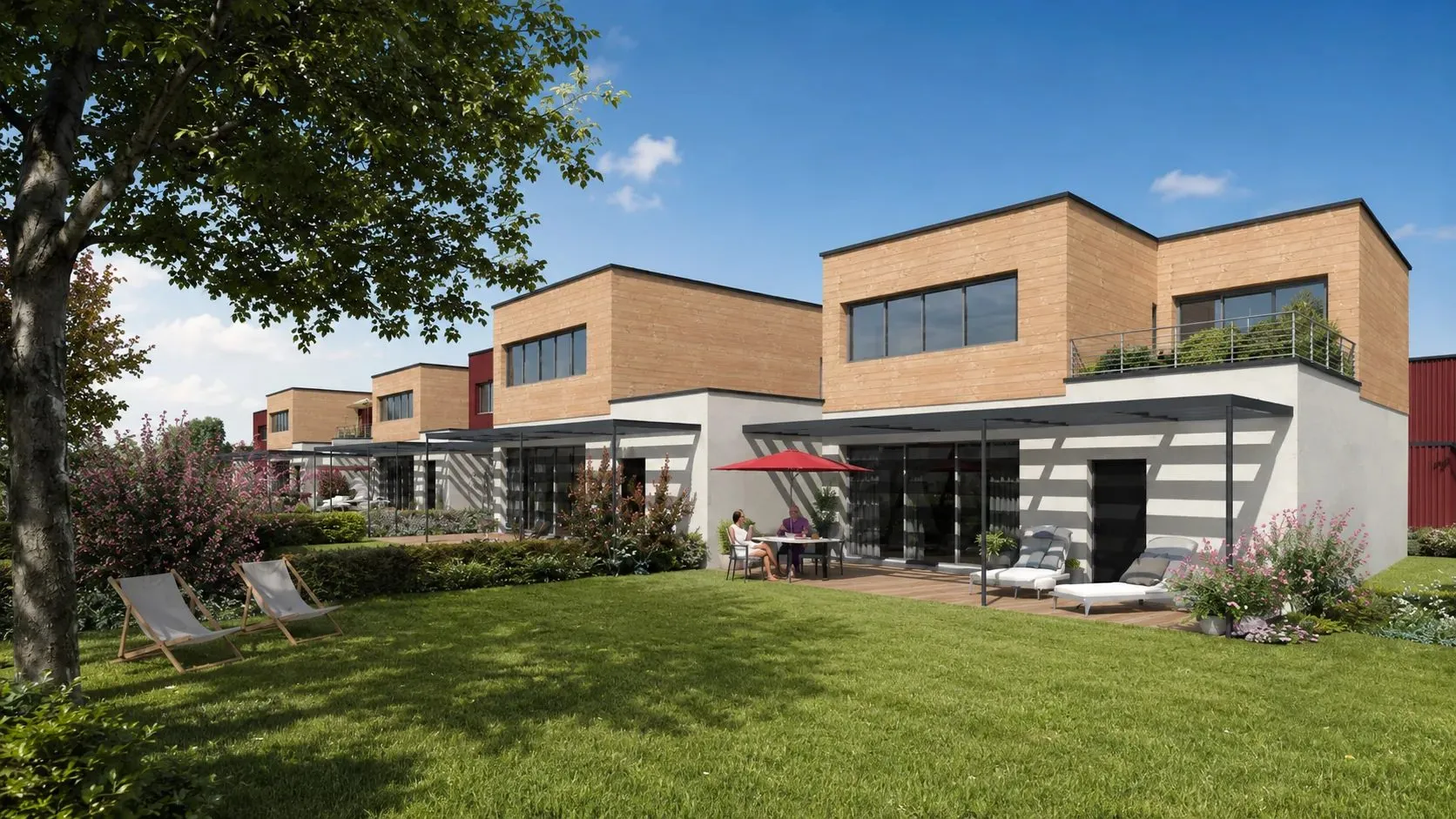 Maisons groupées, vue 2 — La Ravoire