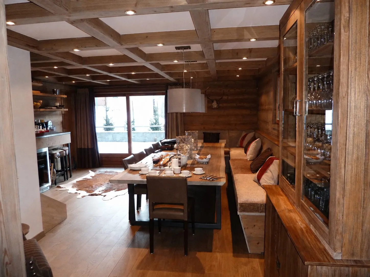 Chalet neuf en madrier, vue 5 — Chalet du Chuchotement