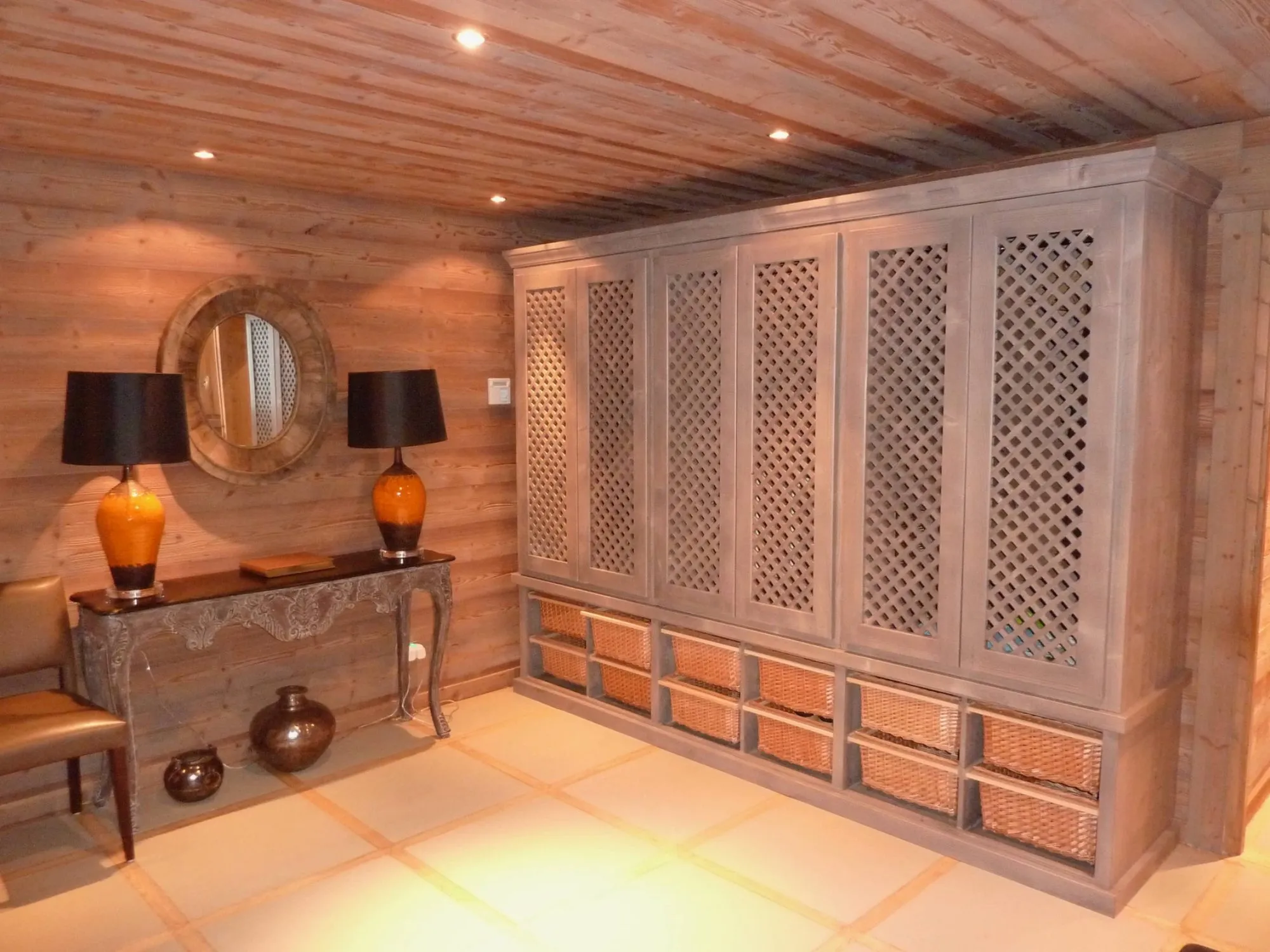 Chalet neuf en madrier, vue 8 — Chalet du Chuchotement