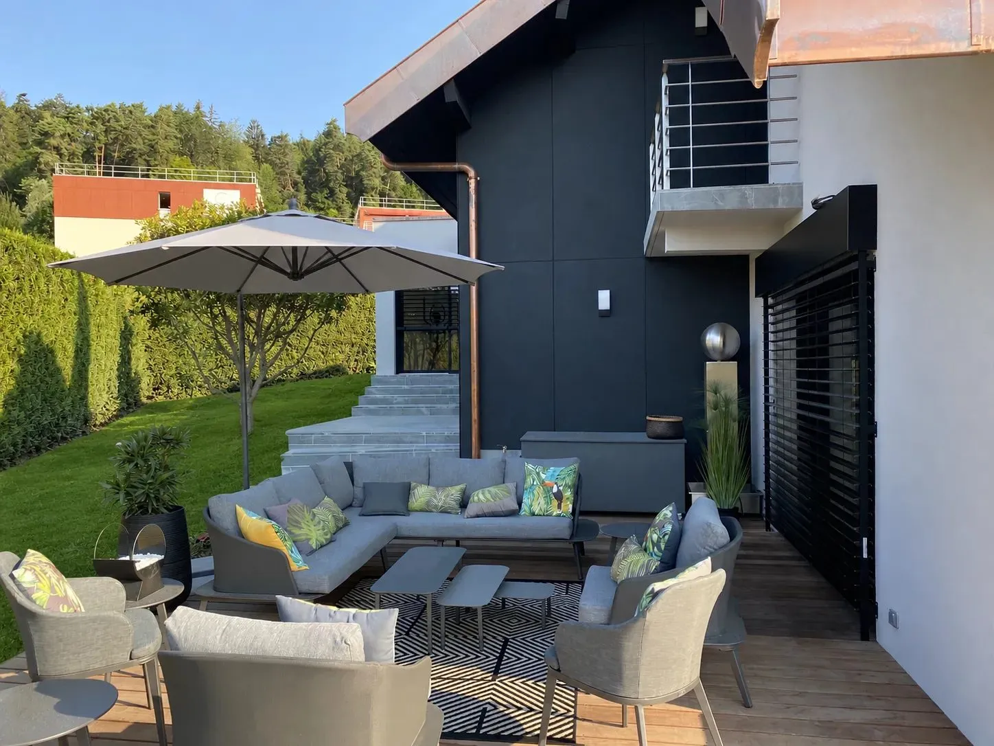 Rénovation piscine et pool house, vue 9 — Cachette Céleste