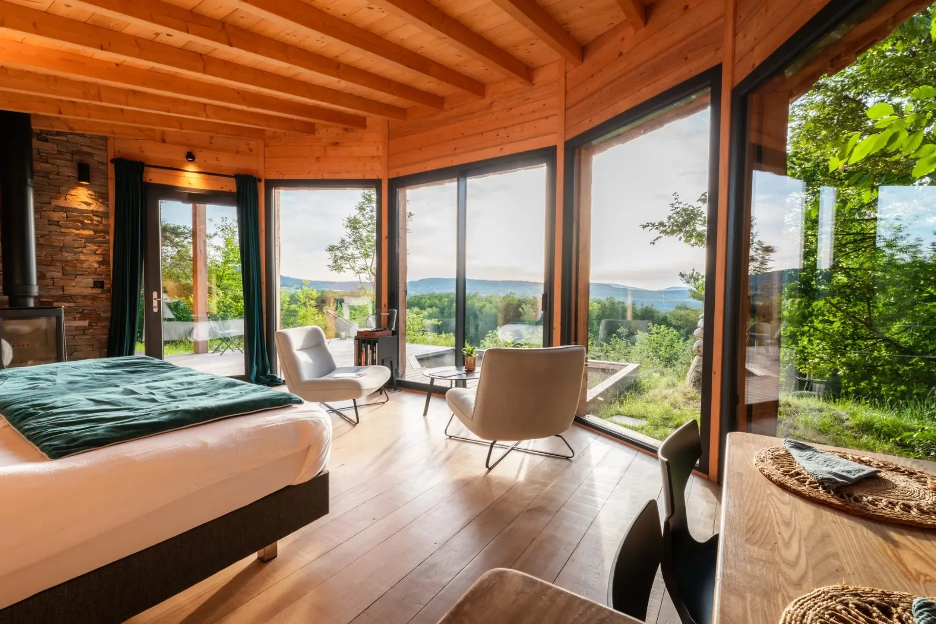 Écolodges, vue 12 — Cocoon Wood