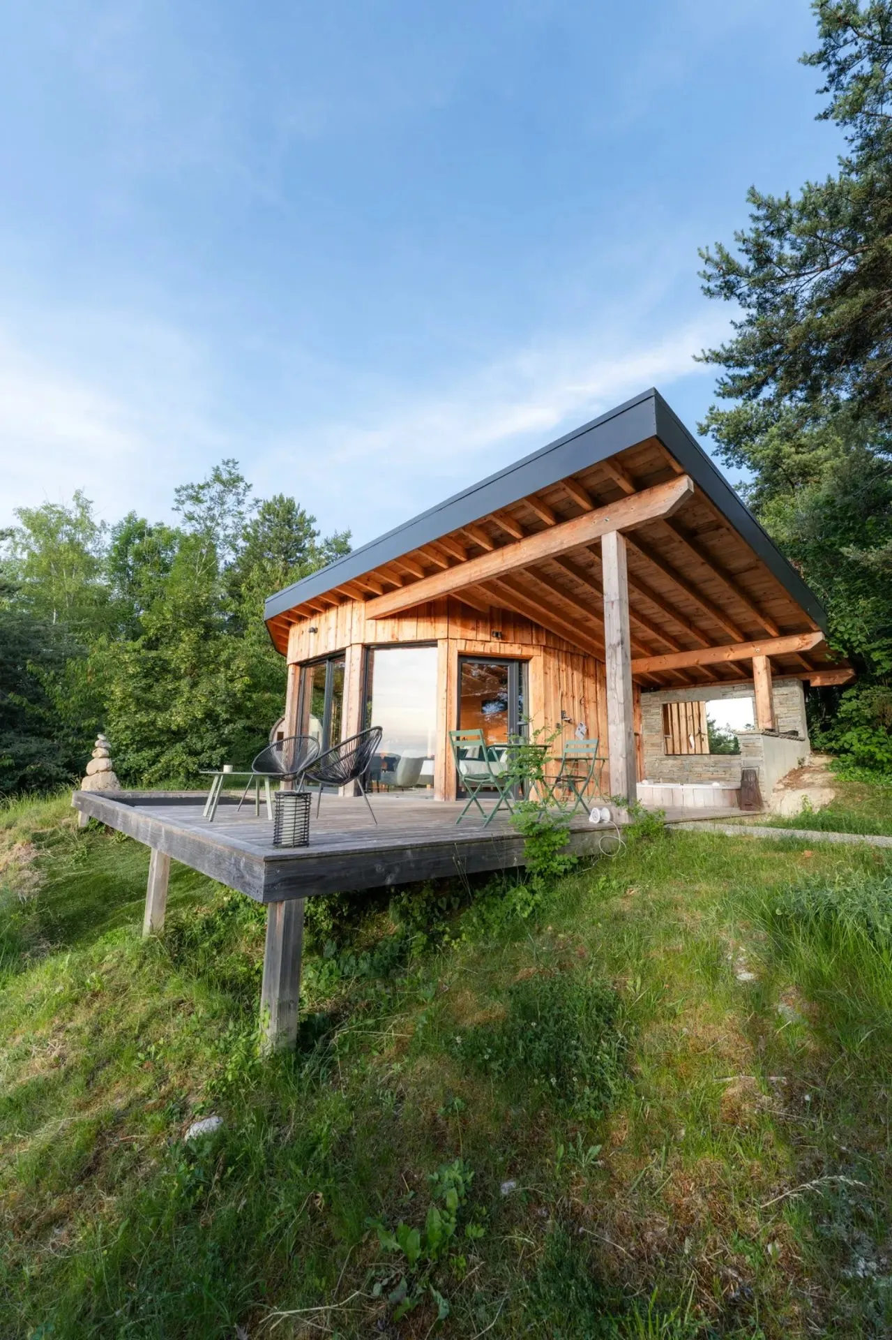 Écolodges, vue 10 — Cocoon Wood