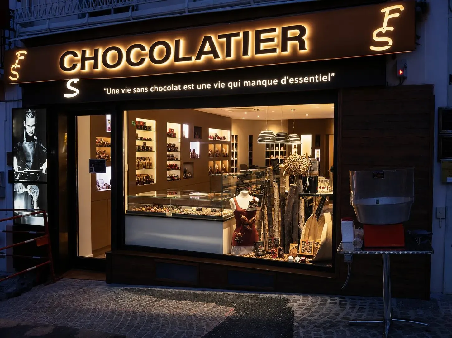 Rénovation d'un commerce, vue 8 — La petite Chocolaterie