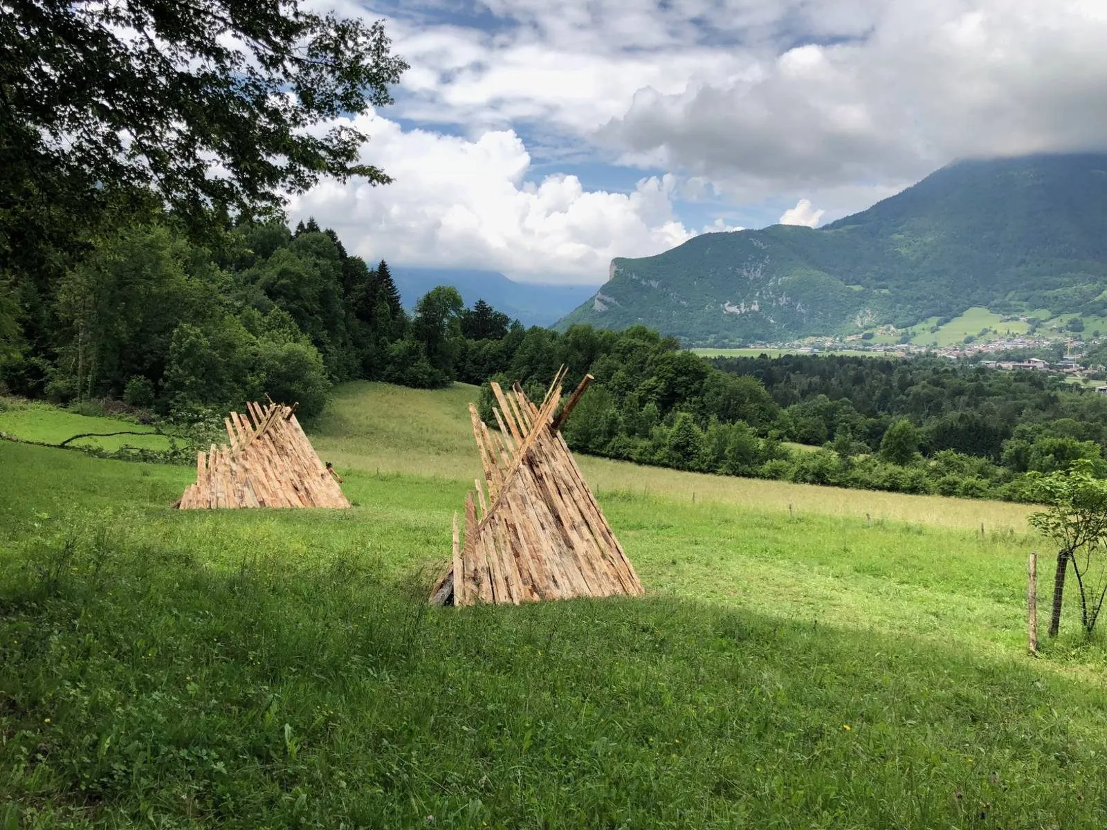 Construction primitive, vue 8 — Festival des cabannes 2018