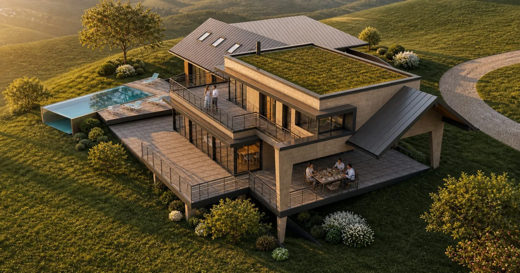 Maison individuelle à Saint-Jorioz, vue 3 — Imaginaire Illimité